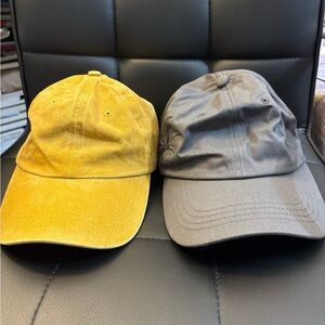 H&M Yellow and Gray Men's Caps